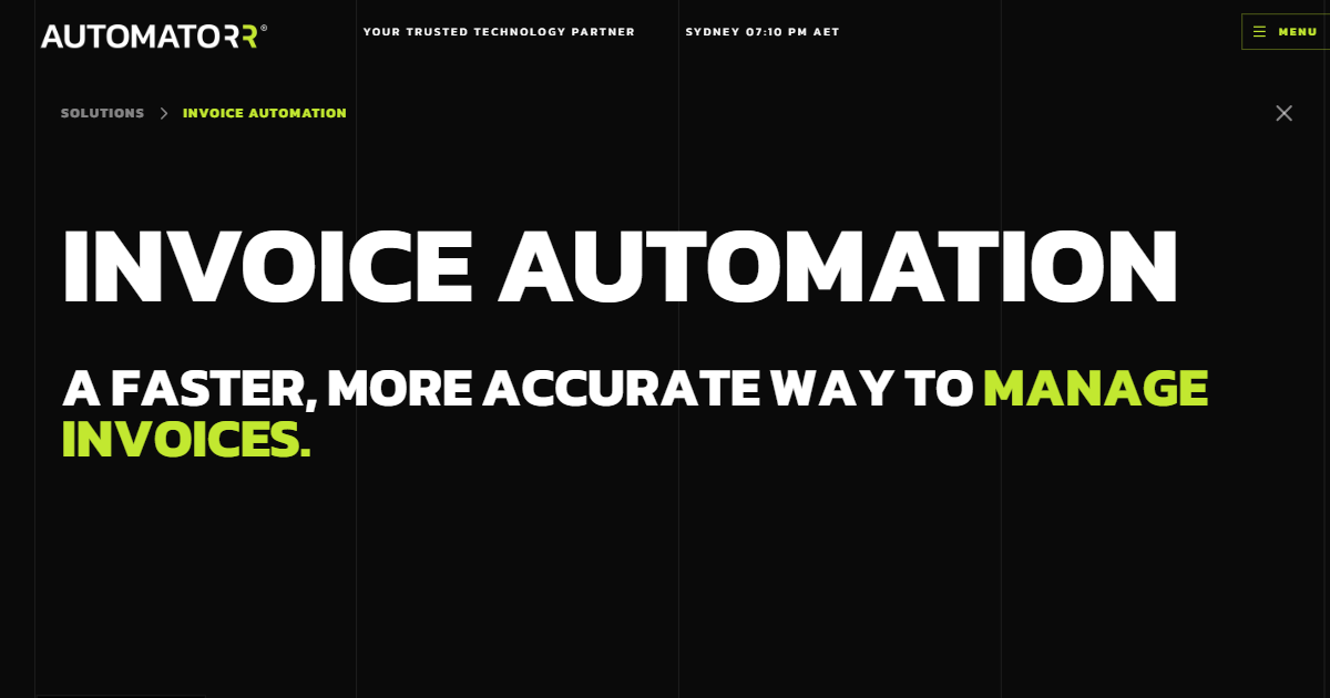 Invoice Automation Software — OCR & AP Automation | Automatorr